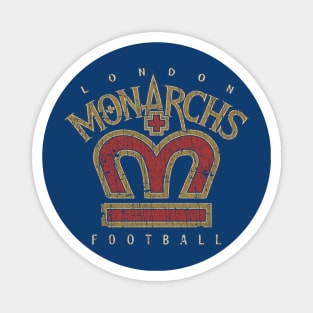 London Monarchs 1991 Magnet